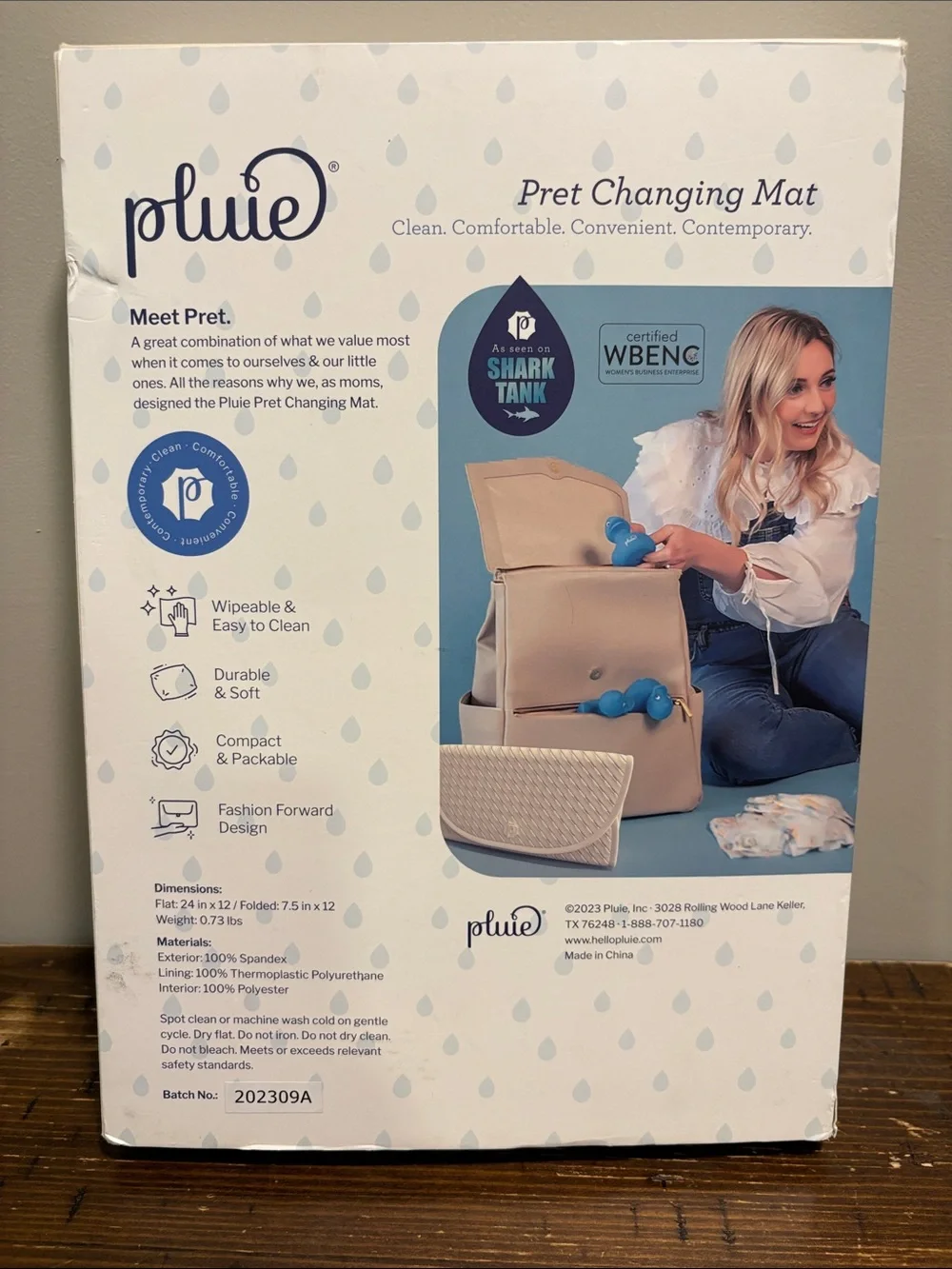 Pret Changing Mat - Navy
